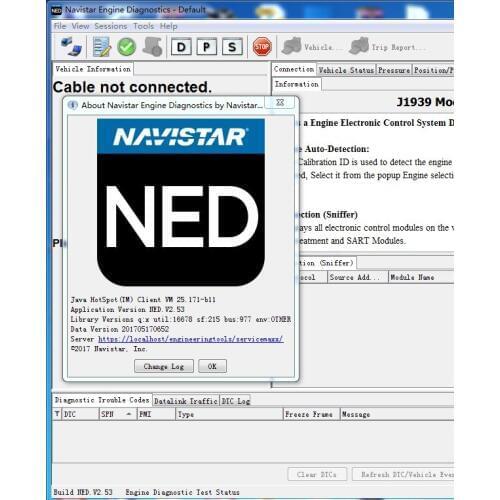 2018 new arrive International Navistar Engine Diagnostics NEDS