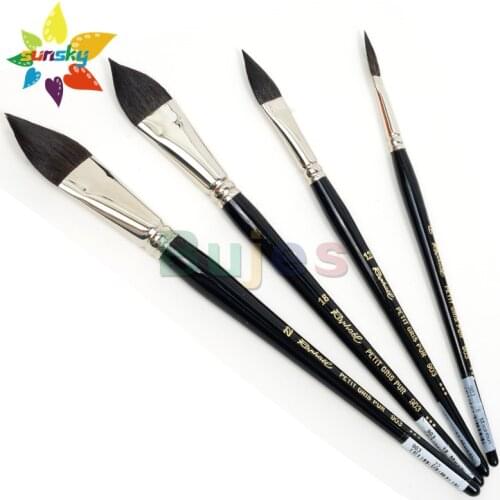 Original France Raphael 903 Multi functional watercolor brush pen Squirrel hair Cat tongue shape Soft texture Art supplies