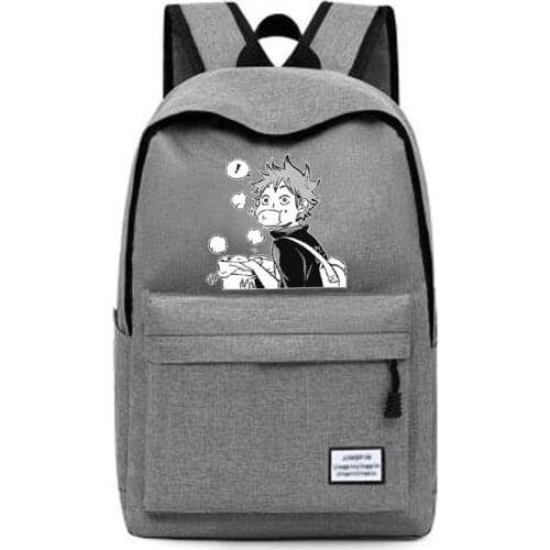 Oya Oya Oya Haikyuu Karasuno bolsas mochila mochilas fashion kawaii school 2021 borse da donna mochilas da moda backpack