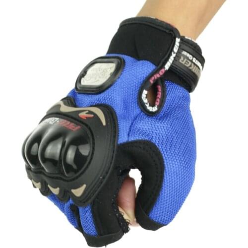 Gloves motorcycle half finger Racing luvas motocross motorbike motocicleta dirt bike gloves guantes moto cuero XXL Unisex