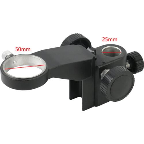 50mm Dia Adjustable Electronic Digtal Microscope Camera Stand Lens Holder Arm Bracket Microscope Gear Accessories