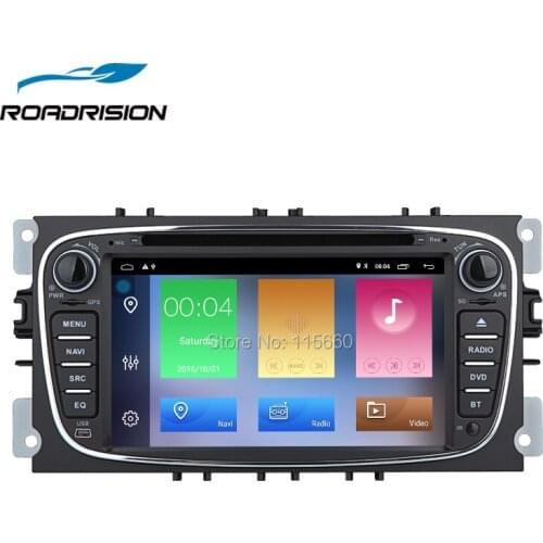 RoadRision Android 8.1 Car DVD Multimedia Player For FORD Mondeo/S-MAX/C-MAX/Galaxy/Focus 2 Silver/Black Radio GPS Navigation