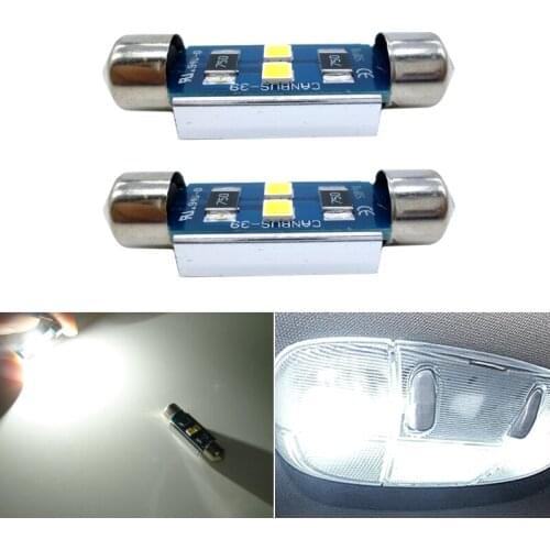 2x Led C5w 31mm 36mm 39mm 42mm Car Interior Lights For Kia Sportage 2 3 4 2005-2020 Dome Reading License Plate Lamp