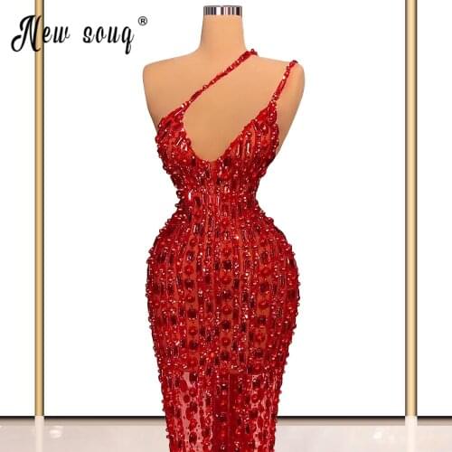 Glitter V Neck Mermaid Evening Gown 2021 Sexy Red Sleeveless Formal Prom Dresses Women homecoming Dress вечернее платье