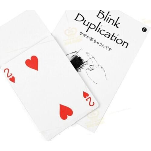 Magic Tricks Blink Duplication By Katsuya Masuda Close-Up Street Stage Cards Magic Tricks Props Products Toys