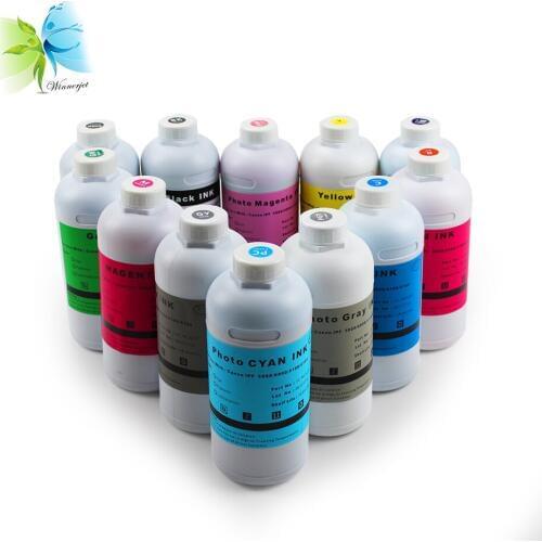 Winnerjet 500ML x 8 colors refill pigment ink for Canon iPF6000 iPF6000S imagePROGRAF bulk ink for Canon PFI-101 101