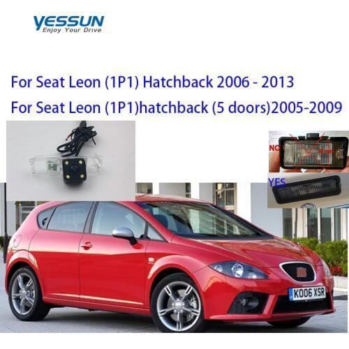 Yessun CCD Rear View Camera for Seat Leon (1P1) Hatchback 2006 - 2013 night view parking camera/CCD license plate camera