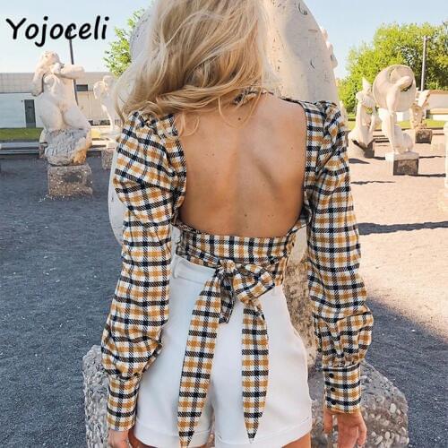 Yojoceli Collar Blouses