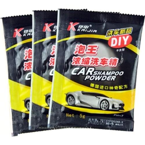 1Pcs Car Wash Powder Auto Windshield Washing Car Cleaning Shampoo Multifunctional Car Soap Powder Cleaning Products Accessories