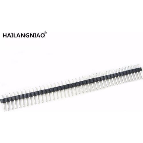 10pcs 2.54mm 1X40 pin breakaway Straight female header 40 pins Single Row 2.54 mm Pitch Straight Needle Female Pin Header