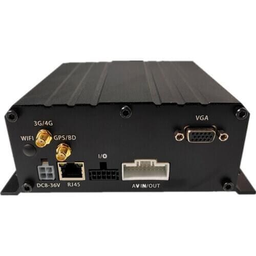 1080P H.265 4 Channel Hard Disk Mobile DVR with 3G GPS