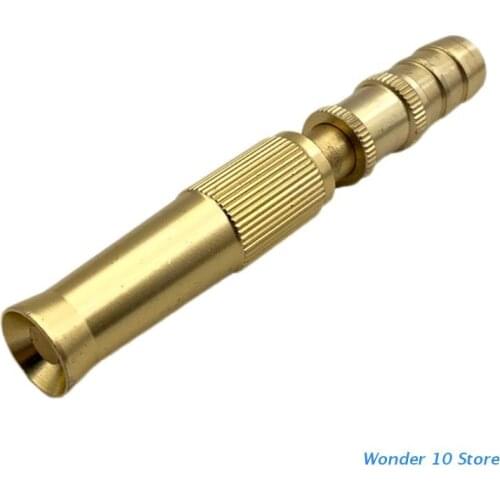 16mm Quick Connector Brass Hose Nozzle Irrigation Sprinkler Brass Nozzle Sprayer for Car Wash and Garden Nozzles