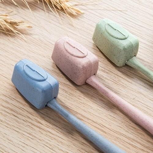 4PCS Bathroom Toothbrush Set Portable Travel Toothbrush Cover Case Camping Tooth Brush Soft Toothbrush Hygie Cleaner Brush Cap