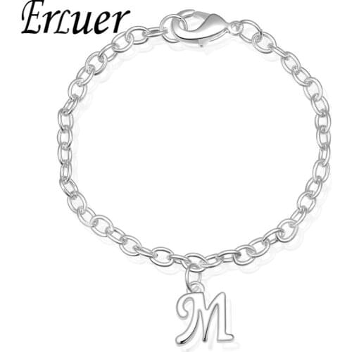 ERLUER bracelets for women Fashion charm Adjustable white letter jewelry girl summer romantic wedding jewellery accessories
