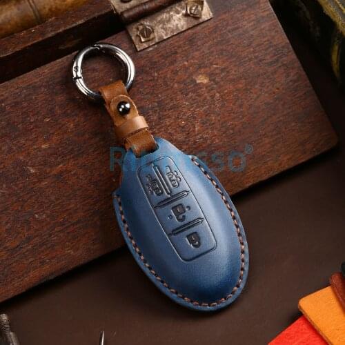 Leather car key case for Nissan NV200