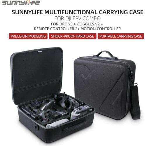DJI FPV Carrying Case Multifunctional Shoulder Bag for DJI FPV Storage Box Portable Messenger Bag Accessories