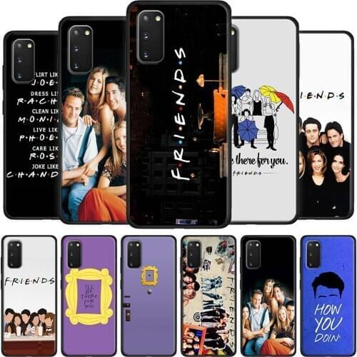 Phone Case for Samsung Galaxy S20 FE S20 Ultra A51 A71 A50 A70 A10 A30 A31 A41 M31 M51 Soft Cover Friends TV Show