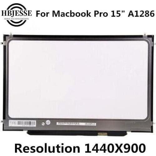 For apple Macbook Pro A1286 notebook led screen display LP154WP4 TLA1 LTN154BT08 N154C6-L04 LP154WP3 1440*900 15.4" LCD matrix