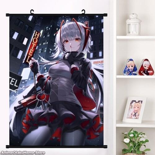 New Anime Games Arknights W Kaltsit HD Wall Scroll Mural Hanging Print Painting Poster Fashion Home Decor Collection Art Gifts