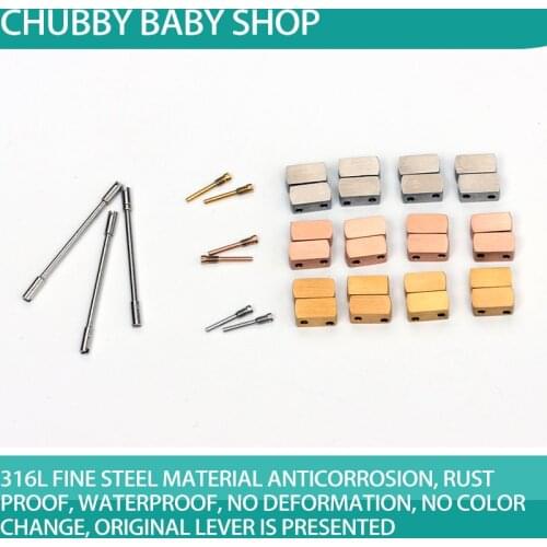 3.5mm 4 Screws 2 End Links for AP Watch Strap For 15400 15500 26331 15202 Belt for Audemars And Piguet Watch Watch Accessories