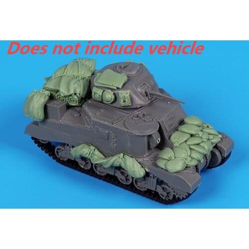 1:72 scale die-cast resin M 3 Grant accessory kit armored car parts unpainted