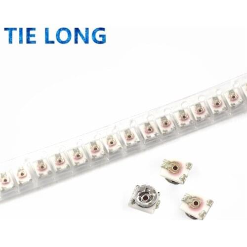 20pcs 3*3 Trimmer resistance Potentiometer Trimpot SMD 3X3 Adjustable Variable resistor 100 500 1K 2K 5K 10K 20K 50K 100K 1M ohm