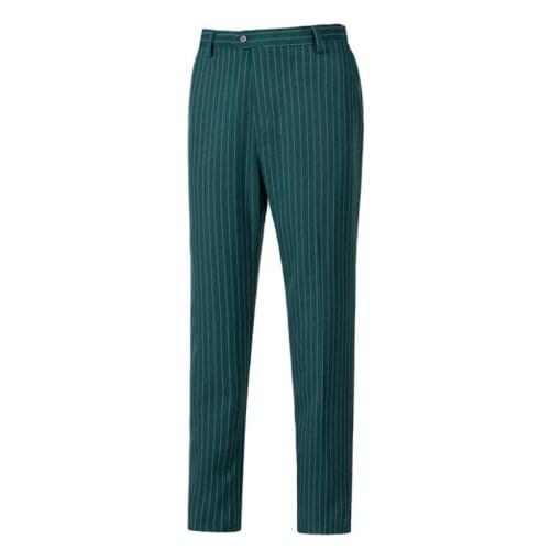 Auguswu Men's Wool Trousers