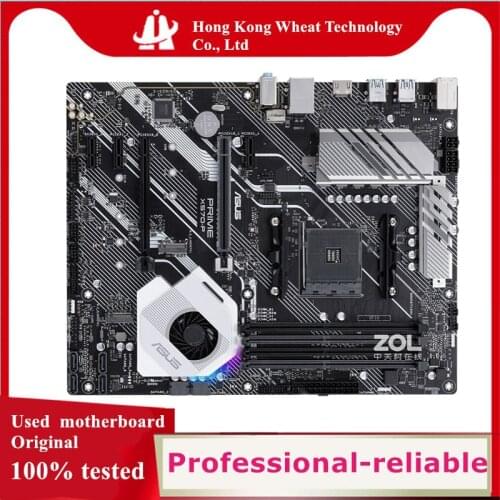 For ASUS PRIME X570-P Motherboard Socket AM4 DDR4 For AMD X570 Original Desktop Mainboard Used Mainboard