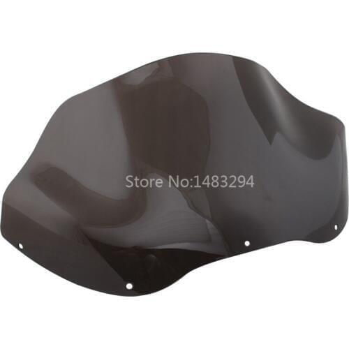 Smoked Wind Deflector Tint 12.5'' Flare Wave Windshield Fits For 98-2013 Harley Road Glide FLTR FLTRX