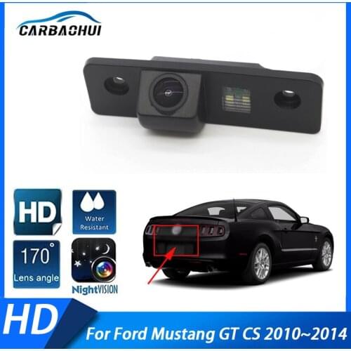 Rear View Reverse camera CCD Full HD Night Vision Backup Waterproof Camera For Ford Mustang GT CS 2010 2011 2012 2013 2014