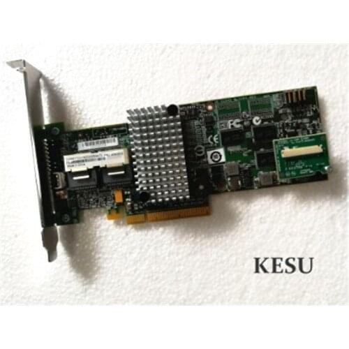 High Qiuality M5015 M5014 46M0851 46M0918 LSI 9260-8i SAS PCI-E 2.0 X8 6Gb/s Card RAID 5 support 6T HDD 512RAM 256RAM