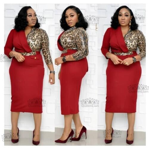 2020 New African Print Dashiki Women Long Elastic Pattern Dress With Belt for Women （ZC010