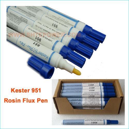 Soldering Rosin Flux Pen Low-Solids Non-clean For Solar cell panel DIY 10pcs/20 pcs options solder power Kester 951