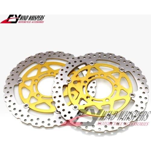 Motorcycle Modified flower Front Brake Disc Rotor For Kawasaki Ninja ZX-6R ZX6R ZX 6R ZX636 2005-2012 ZX-10R ZX10R 2004-2007