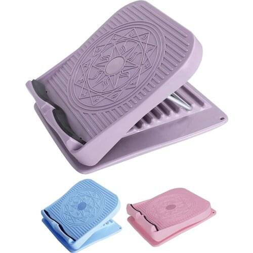 ELOS-Portable Slant Board Calf Stretcher Adjustable Incline Board 7 Level Leg Exercise Portable Fitness Stretch Board