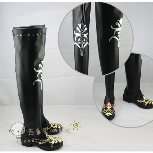 Black Butler Ciel Phantomhive Black Characters Anime Costume Prop Cosplay Shoes Boots