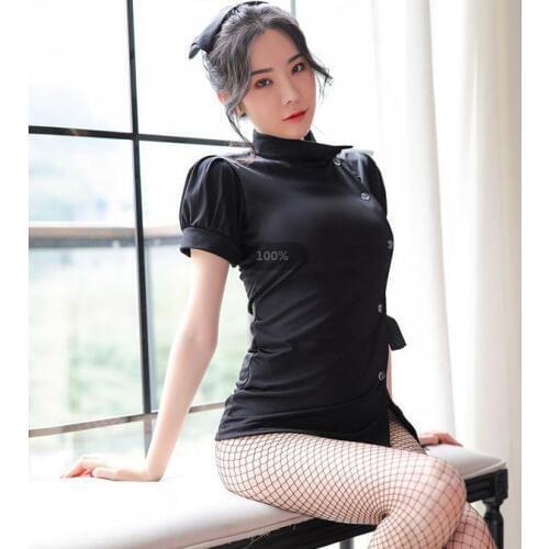 SEXYE Uniform Erotic Sex Dress Sex Game Cosplay Dress Lace Sexy Underwear Female Sex Dress Romantic Nightwear Sex Wear for Women