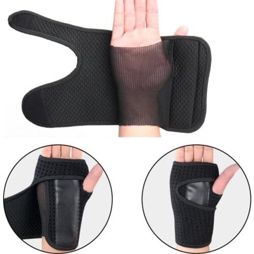 Sports protective gear 1pcs left and right hand protective cover Thumb and wrist pain relief belt Sports sprain protective gear