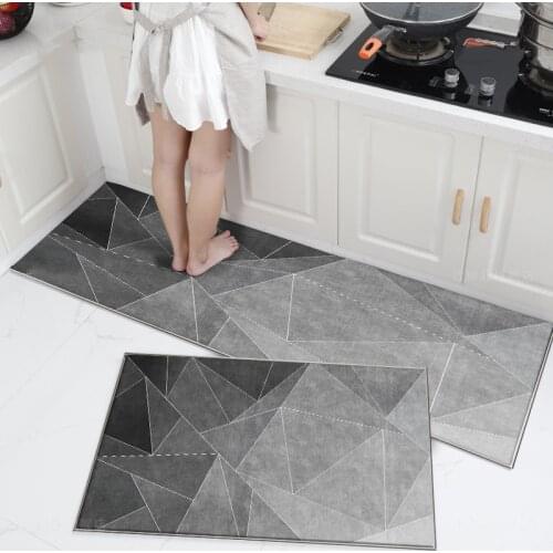 Tapis Salon Kitchen Carpets Floor Mats Non-Slip Water-Absorbing Oil-Absorbing Foot Rugs Household Alfombra ковер Tapetes De Sala