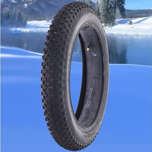 CHAOYANG 20x4.0 Bike Fat Tire Snowmobile Front Wheel Beach Bicycle Fat Tyre 20PSI 140 KPA Outdoor Holiday Cycling Parts