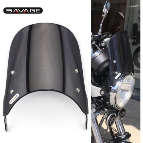 Windscreen Moto For HONDA CB1100 2017 CB750 CB 600F HORNET CB 400 Super Four Motorcycle Wind Deflectors Windshield Pare-brise