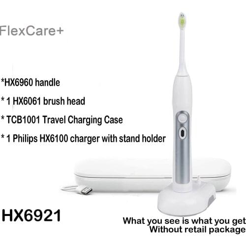 Philips Sonicare Flexcare+ Electric Toothbrush HX6960 Rechargerable Travel Charger w/o Retail box