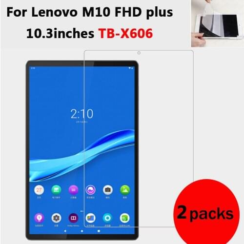 2 Packs soft screen protector for Lenovo tab M10 FHD plus TB-X606 10.3'' M7 M8 HD Gen 2 TB-X306 TB-7305 TB-8305 TB-8505