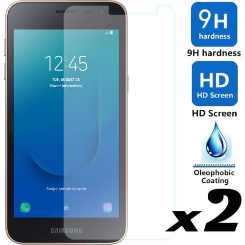 2 x Tempered Glass Screen Protector For Samsung Galaxy J2Core Explosion-proof Anti Scratch Films For Samsung Galaxy J2 Core 2018