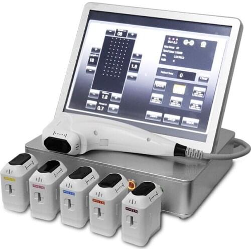 8 Cartridges Ultrasound Intensity Focused Anti-Wrinkle / Anti Aging Device Face Lift Body Slimming Machine