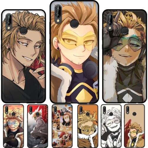Hawks My Hero Academia For Huawei P40 P30 P20 Lite Mate 20 Pro Case For Huawei P Smart 2019 2021 Z Phone Cover