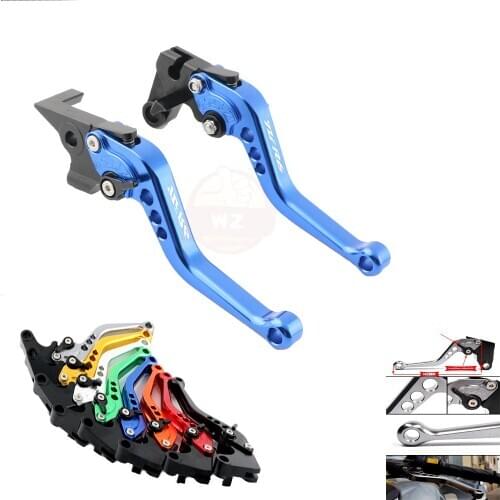 For Yamaha YZFR6 YZF R6 2005-2016 Motorcycle Accessories CNC Short Brake Clutch Levers YZFR6 LOGO