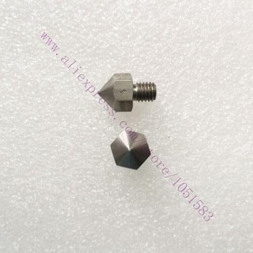 2pcs MK Extruder Stainless Steel MK8 Nozzle for 3.0mm MK Replicator, For Ultimaker 2 UM2 Reprap 3D Printer