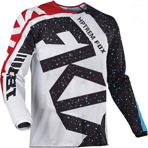 Motorcycle mountain bike team downhill jersey MTB Offroad fxr bicycle locomotive shirt cross country mountain hptrem fox jersey