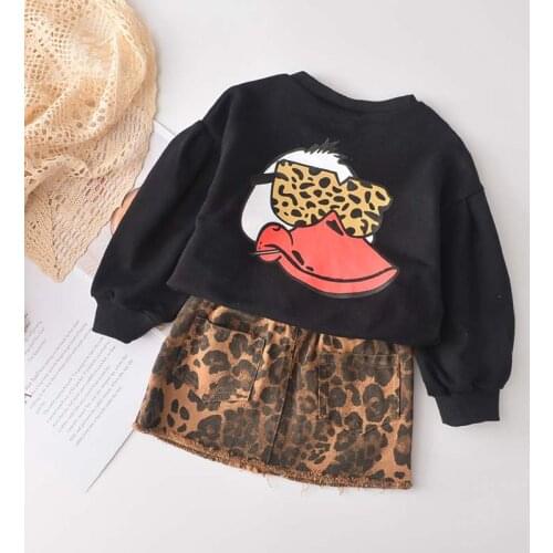 Girls Clothing Sets 2021 New Autumn Fashion Girl Kids Fluffy Balls Sweater and Skirts Outfit Long Sleeve Girl Suit Clothes 3 7Y